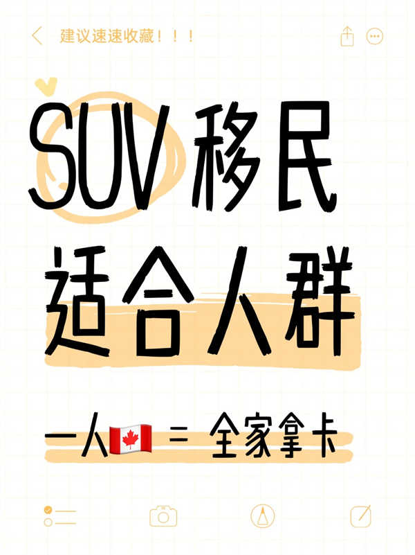 加拿大SUV適合什么人群？