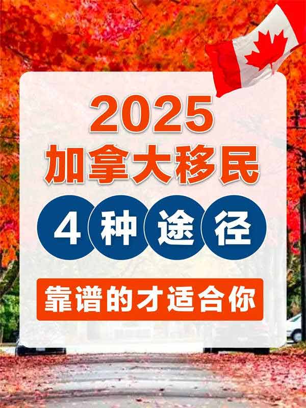 2025加拿大移民政策，解析加拿大移民途徑