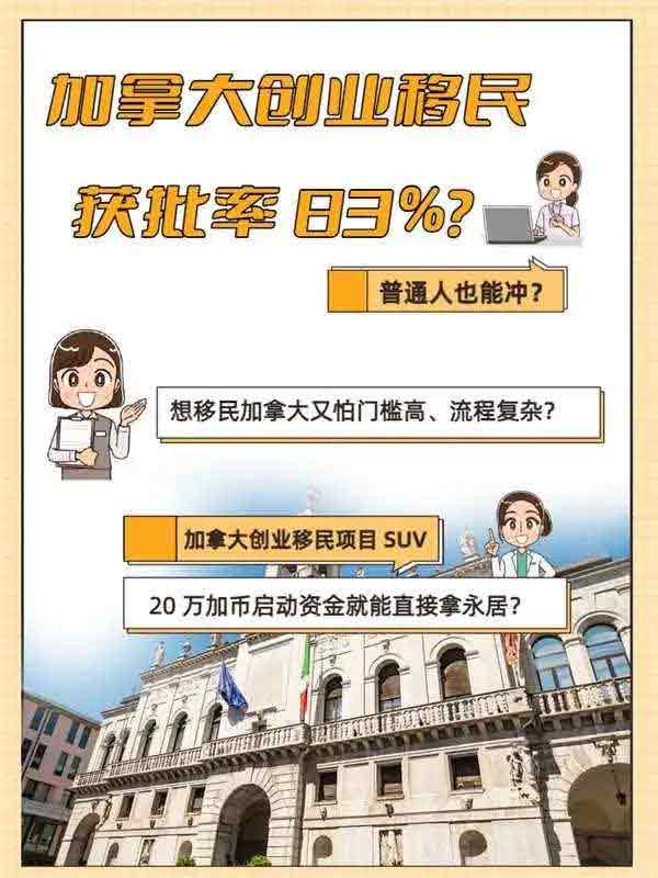 加拿大創(chuàng)業(yè)移民獲批率83%？普通人也能沖？