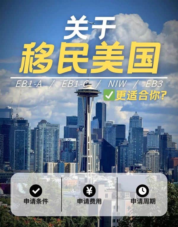 4種移民美國的方式，哪個更適合你？