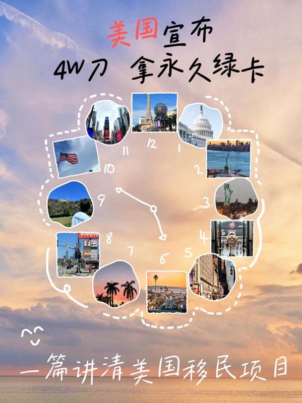 你沒看錯，12月起美國開放全新綠卡通道